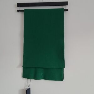 Gant Vibrant Green Merino Wool Scarf NWT